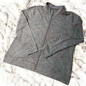 32 Degrees Women's Gray Full-Zip Jacket XXL